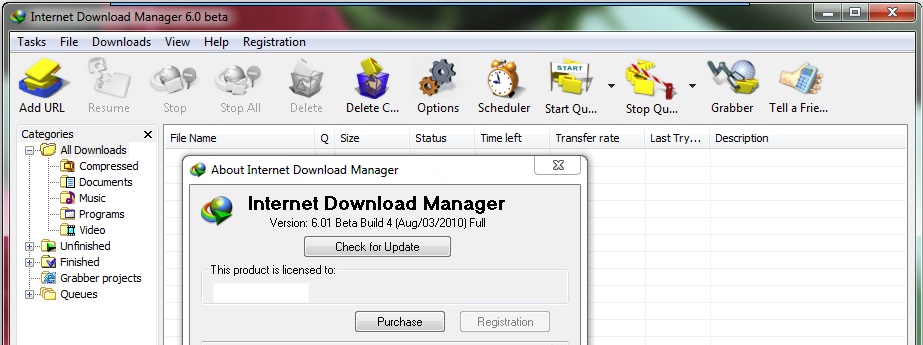 download internet manager serial number free windows 7