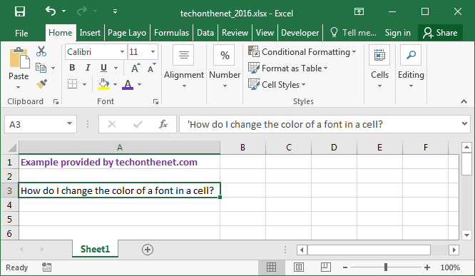 Microsoft excel if function fill color
